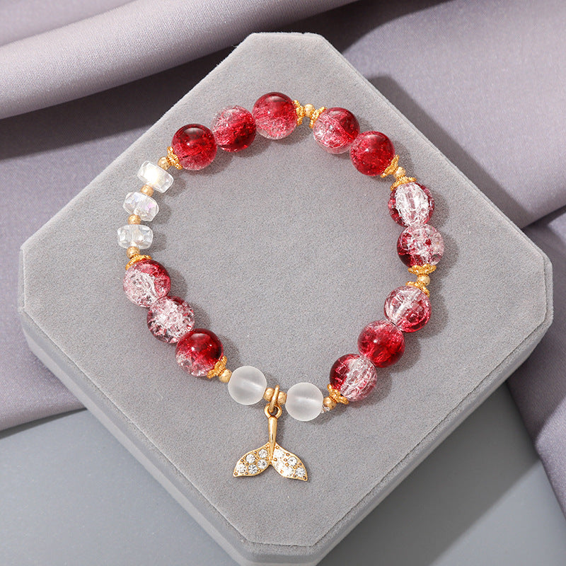Wholesale Simple Crystal Burst Ice Crack Bead Bracelet ACC-BT-YiL009