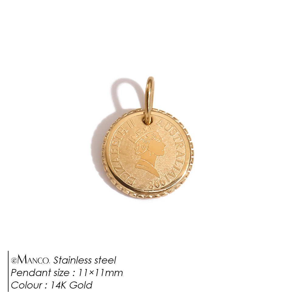 Wholesale DIY Accessories Coin Small  Charms