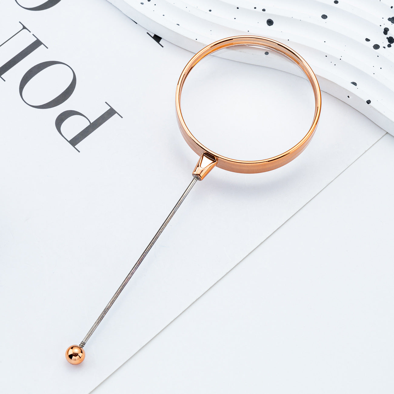 Wholesale  DIY Beadable magnifying glass