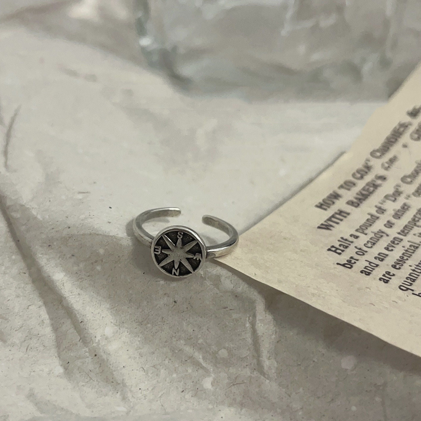 Wholesale Retro Distressed Cross Open Ring - Alloy Fashion Accessory for Women