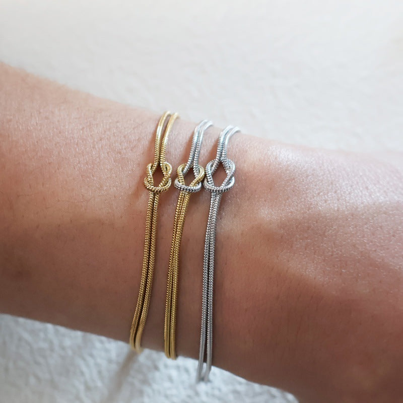 Wholesale Stainless Steel Popular Snake Chain Bracelet