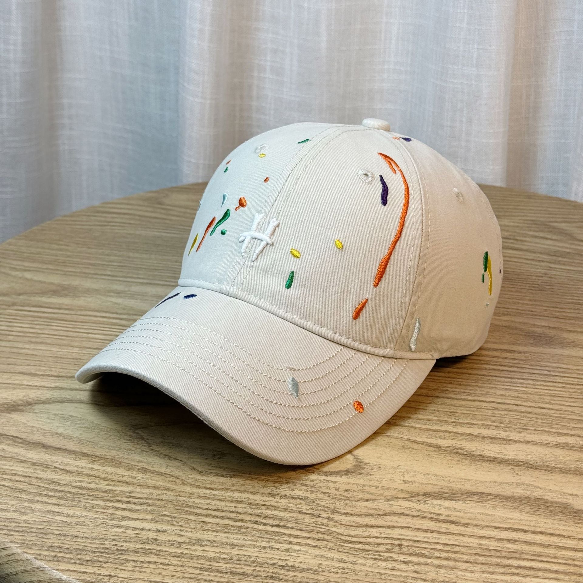 Wholesale Baseball Cap Breathable Summer Splash Ink Fashion Sunscreen Sun Hat