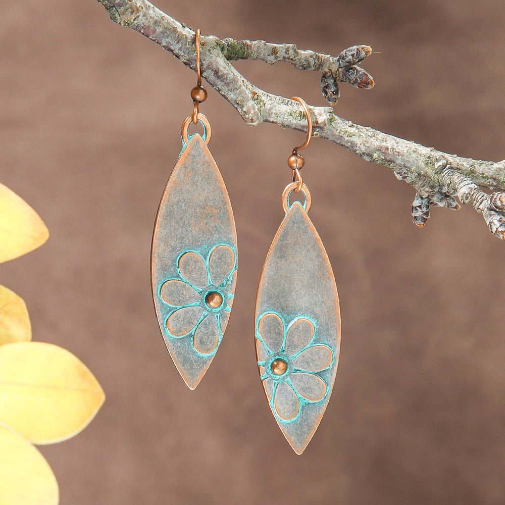 Wholesale Bohemian Long Tassel Earrings Zinc Alloy Jewelry Accessory