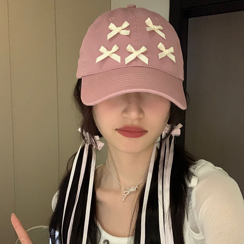 Wholesale bow soft top baseball cap ACC-HT-ZhiRou002