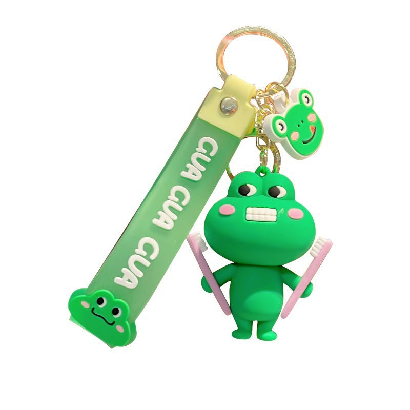 Wholesale Little Frog Cartoon PVC Keychains ACC-KC-Chaow001