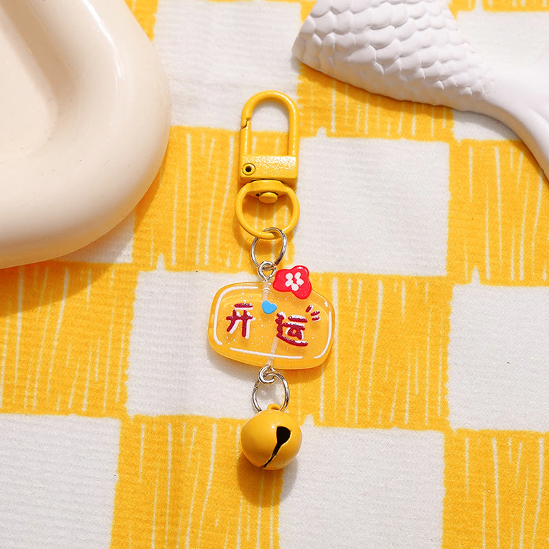 Wholesale Acrylic Festive Blessing Plaque Bag Charm Decorative Accessory for Resale