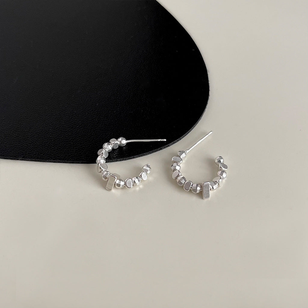 Wholesale Retro Geometric Metal Exaggerated Earrings Vintage Earrings Statemente Earrings ACC-ES-Eryu007