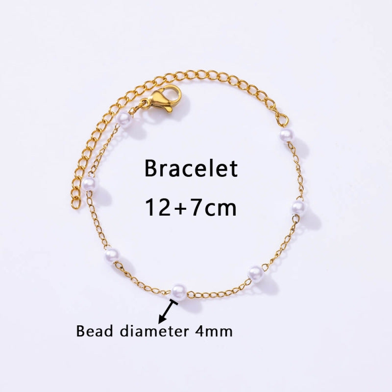 Wholesale Stainless Steel 18K Gold-Plated Bracelet