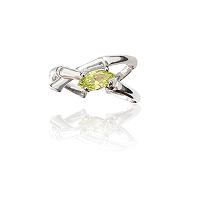 Wholesale Full Diamond Stacking Cherry Blossom Pink Love Zircon Ring Open Adjustment Ring ACC-RS-YaoFeng006