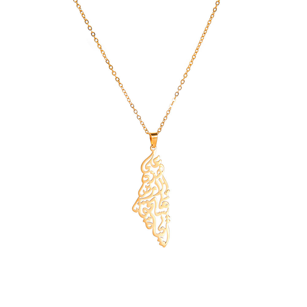 Wholesale Stainless Steel Fashion Personalized Pendants Necklaces Titanium Steel ACC-NE-GeXiang007