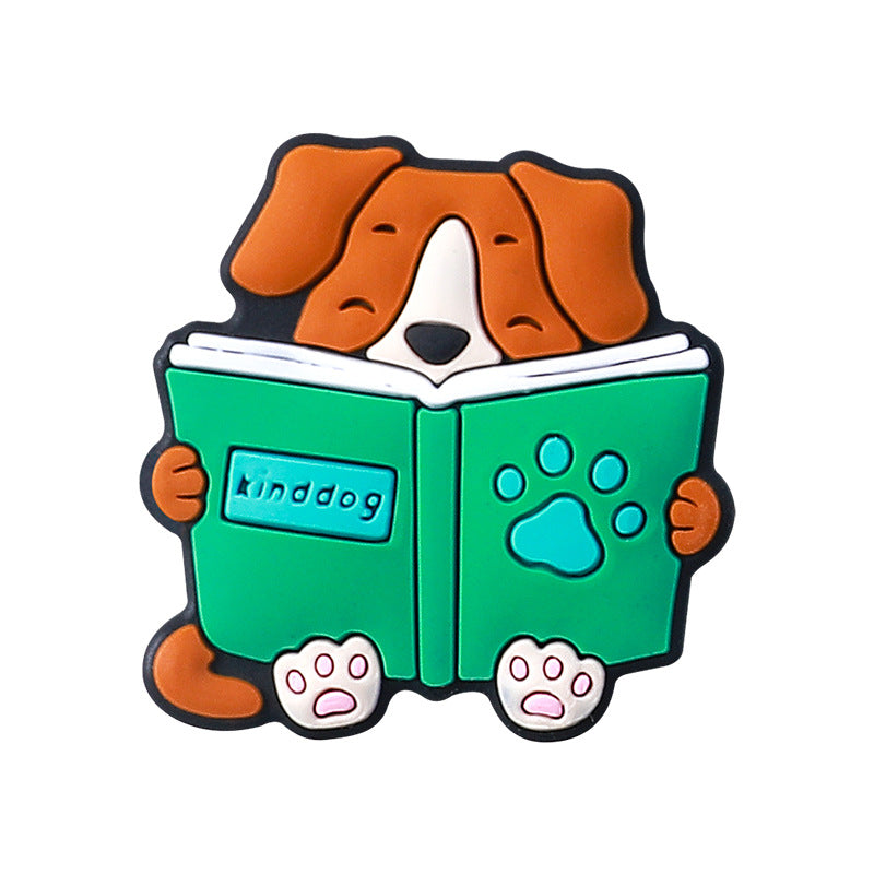 Wholesale 20pcs Cartoon Cow and Dog Focal Beads DIY Bead Accessories