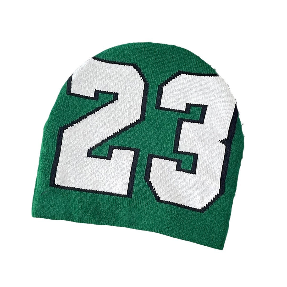 Wholesale 23 Digital Pattern Knitted Hat Beanie