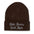 Wholesale Embroidered Gothic Dark Knitted Beanie