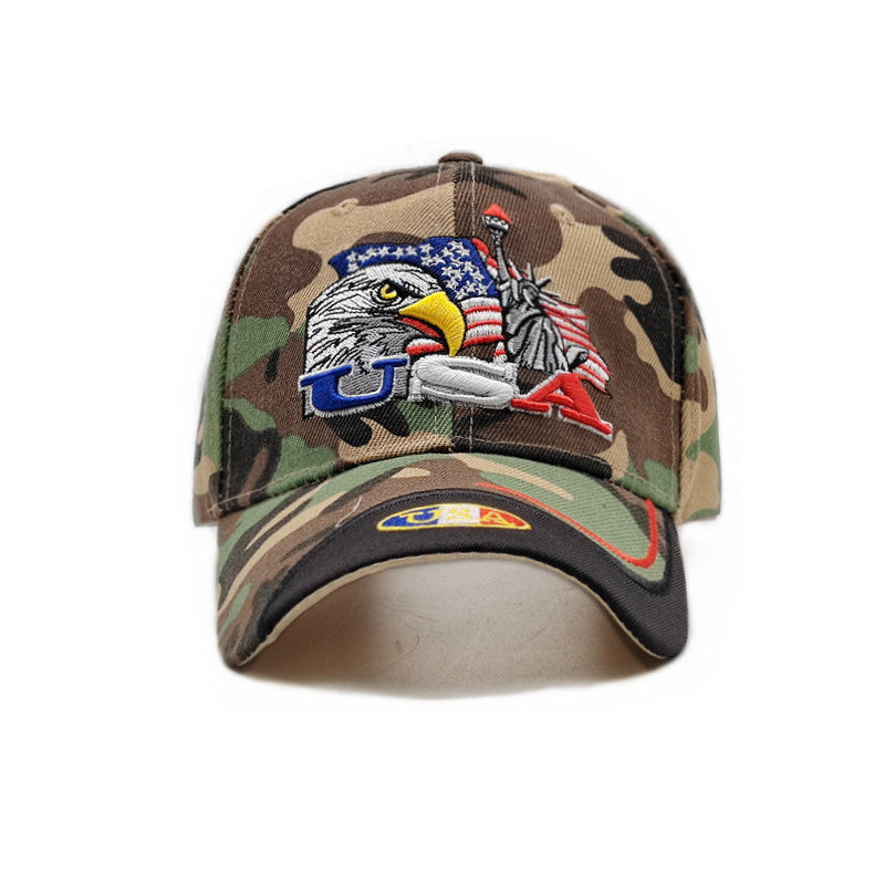 Wholesale  letter camouflage duck tongue hat baseball hat
