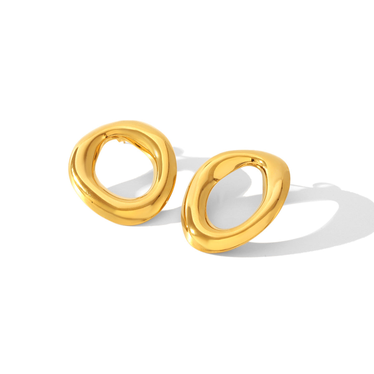 Wholesale  Stainless Steel Geometric Earrings