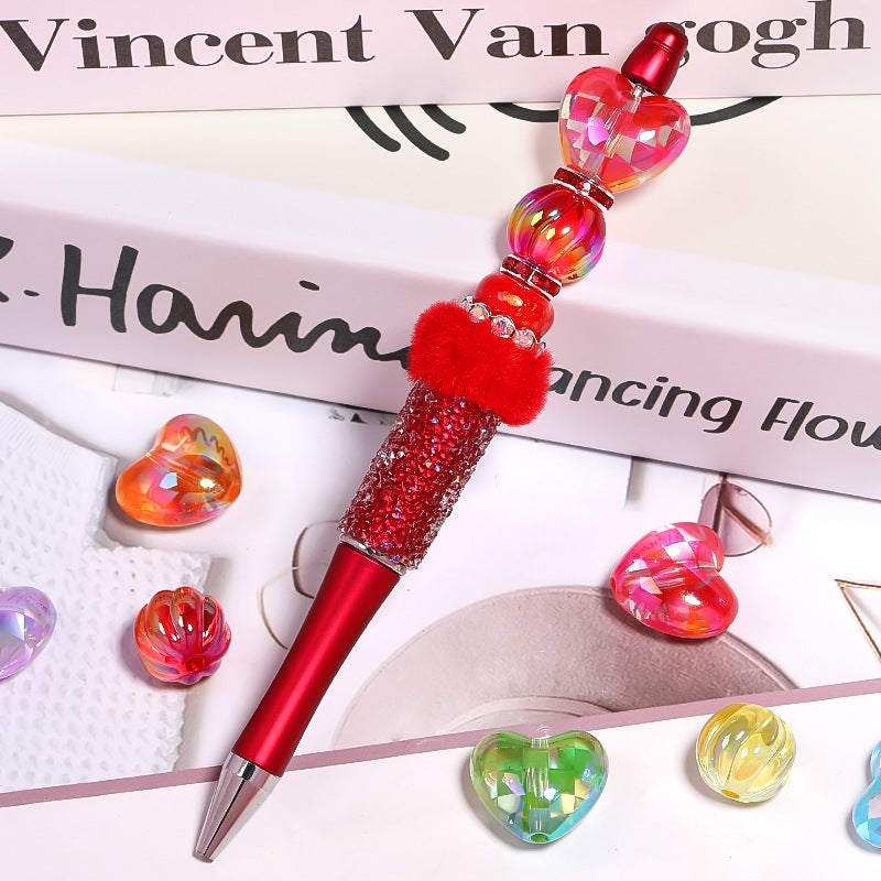 Wholesale 100pcs Acrylic Beads Love Five-pointed Star Beaded Pumpkin Lantern Beads Accessories ACC-BDS-BLG037