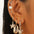 Wholesale  Light Luxury Chain Stacked Niche Exquisite Earring