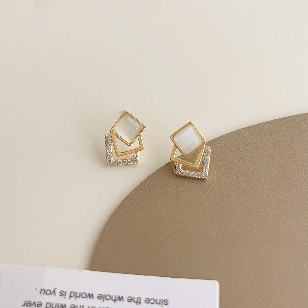 Wholesale Glass Cat' s Eye Earrings