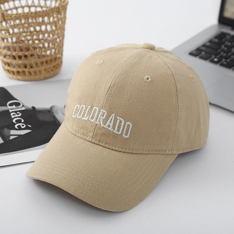 Wholesale Baseball cap embroidery letter sunscreen hat