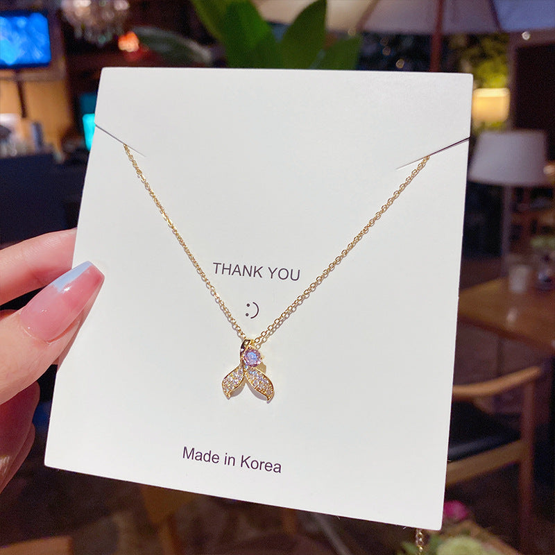 Wholesale Titanium Steel Non-fading Necklace Clavicle Chain Choker Necklace ACC-NE-Xiyue001