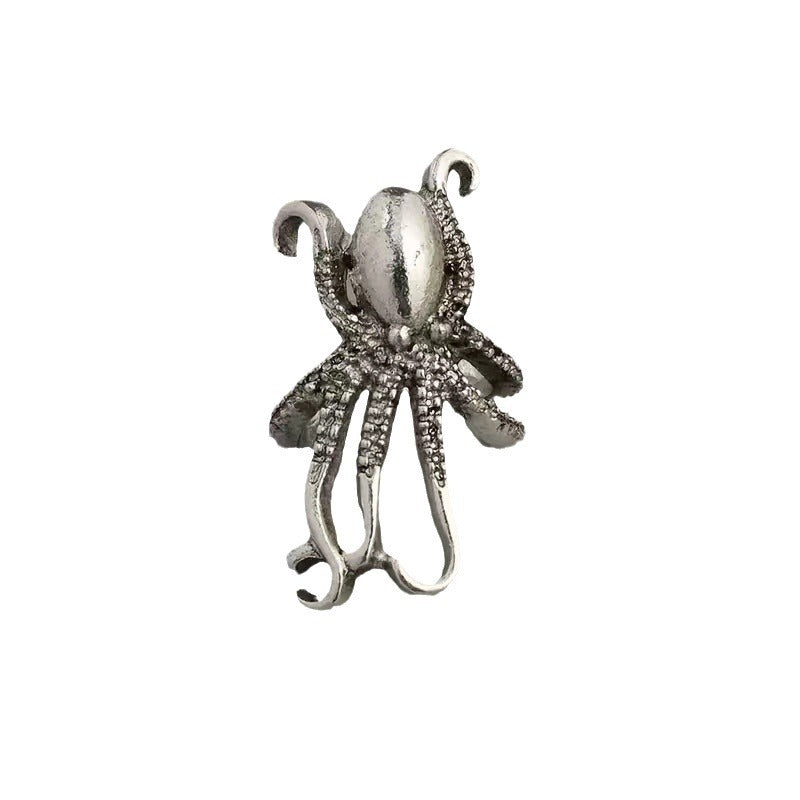 Wholesale retro personalized octopus alloy ear clip accessories earrings