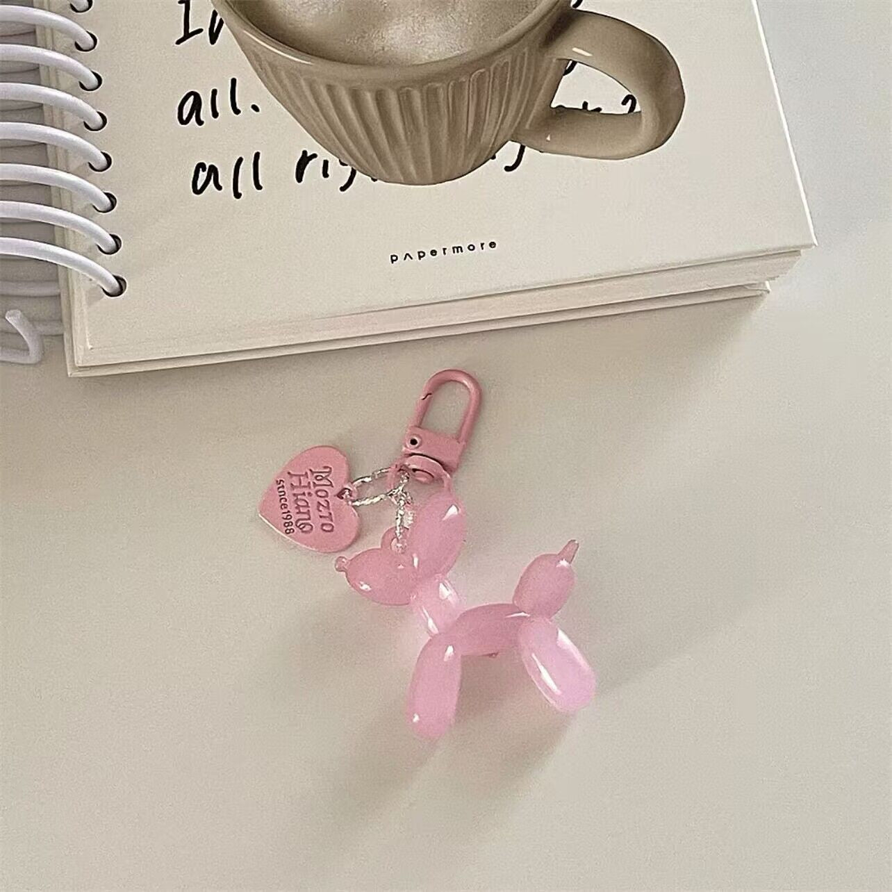 Wholesale Cute Colorful Cartoon Jelly Dog Keychain ACC-KC-Yuding002