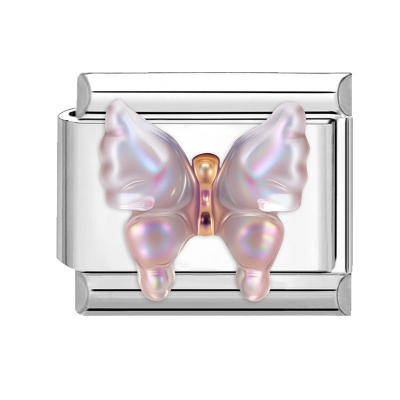 Wholesale Italian Charm Bracelet 9mm DIY Splicing Cute Creative Stainless Steel Composable Bracelet