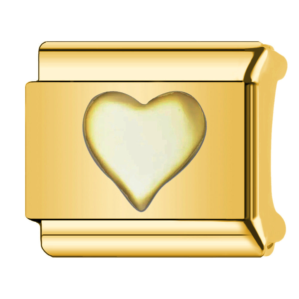 Wholesale Italian Charm Bracelet 9mm DIY  cat paw   Creative Stainless Steel Composable Bracelet