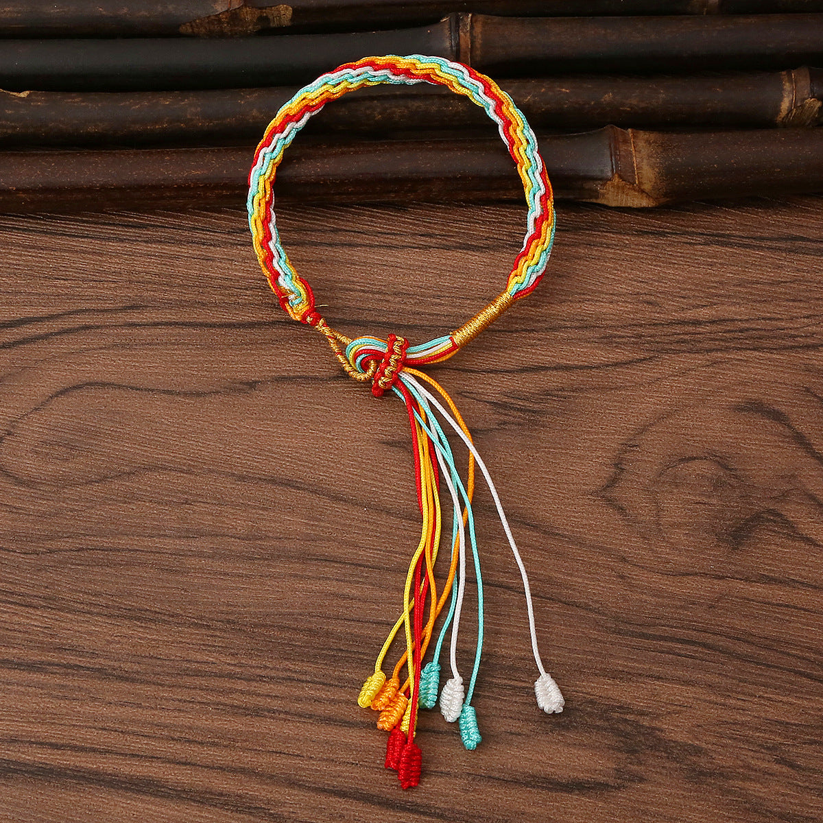 Wholesale reincarnation colorful rope hand-woven bracelet