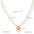 Wholesale  Ladies  Light Luxury All-match Love Pendant Necklace