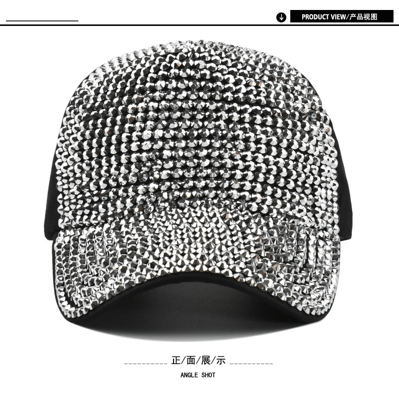 Wholesale  rhinestone baseball cap  protection hat baseball cap