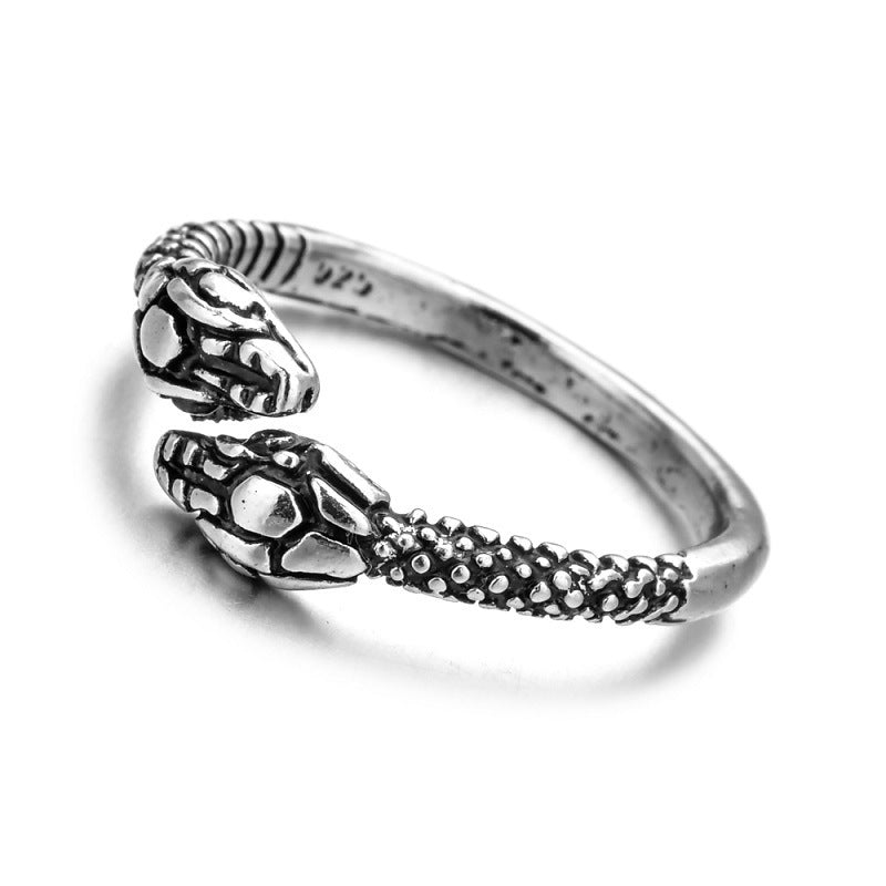 Wholesale Snake Shape Cool Vintage Open Ring ACC-RS-NaiHong002