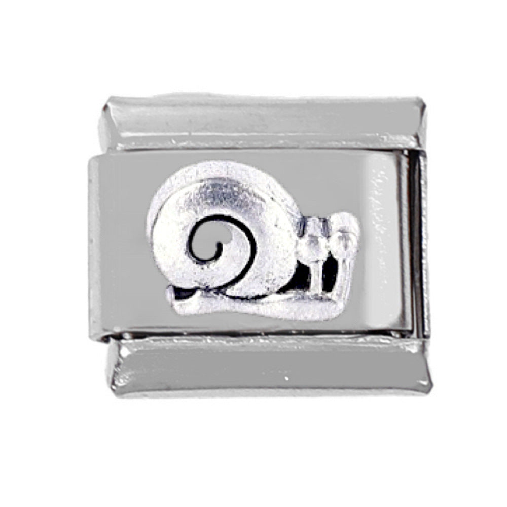 Wholesale 5pcs Italian Charm Bracelet Charm Module Stainless Steel Animal Bracelet 9mm DIY Pattern Free Stitching Detachable Composable Bracelet ACC-BT-DaLiang014