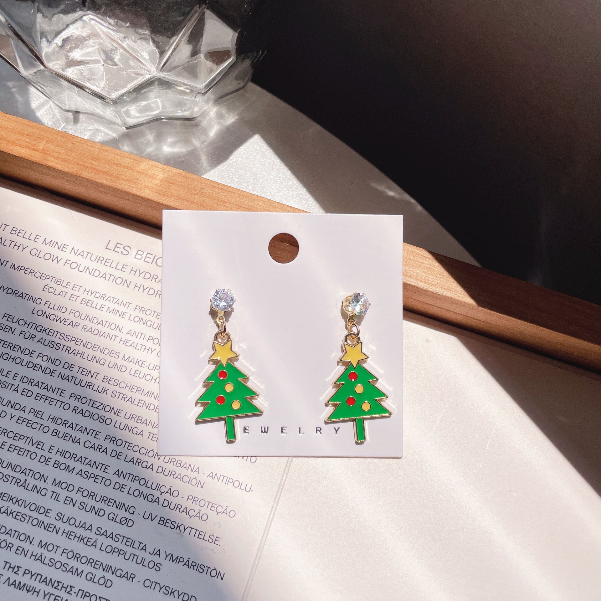 Wholesale Christmas Cute Santa Elk Earrings ACC-ES-Yijia004