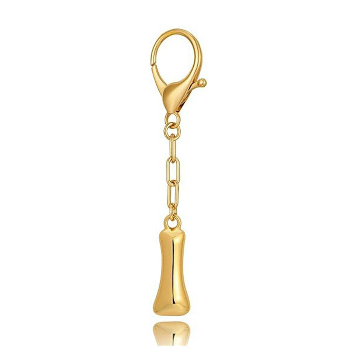 Wholesale 26 Bubble Letter Metal English Letter Keychain