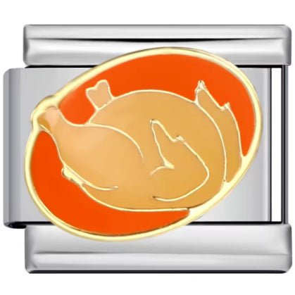 Wholesale 9mm Italian Charm Starter Bracelets DIY square Single Section Creative Stainless Steel Composable Bracelet