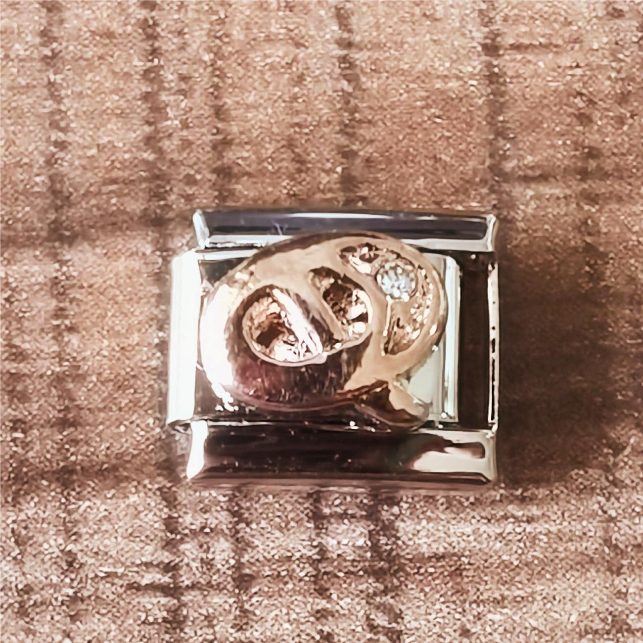 Wholesale Italian Charm Bracelet 9mm DIY Splicing Removable Stainless Steel Letter Composable Bracelet ACC-BT-XY067