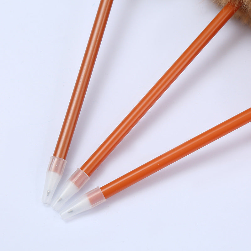 Wholesale 5pcs Christmas Ball Pu Cartoon Doll plush pen