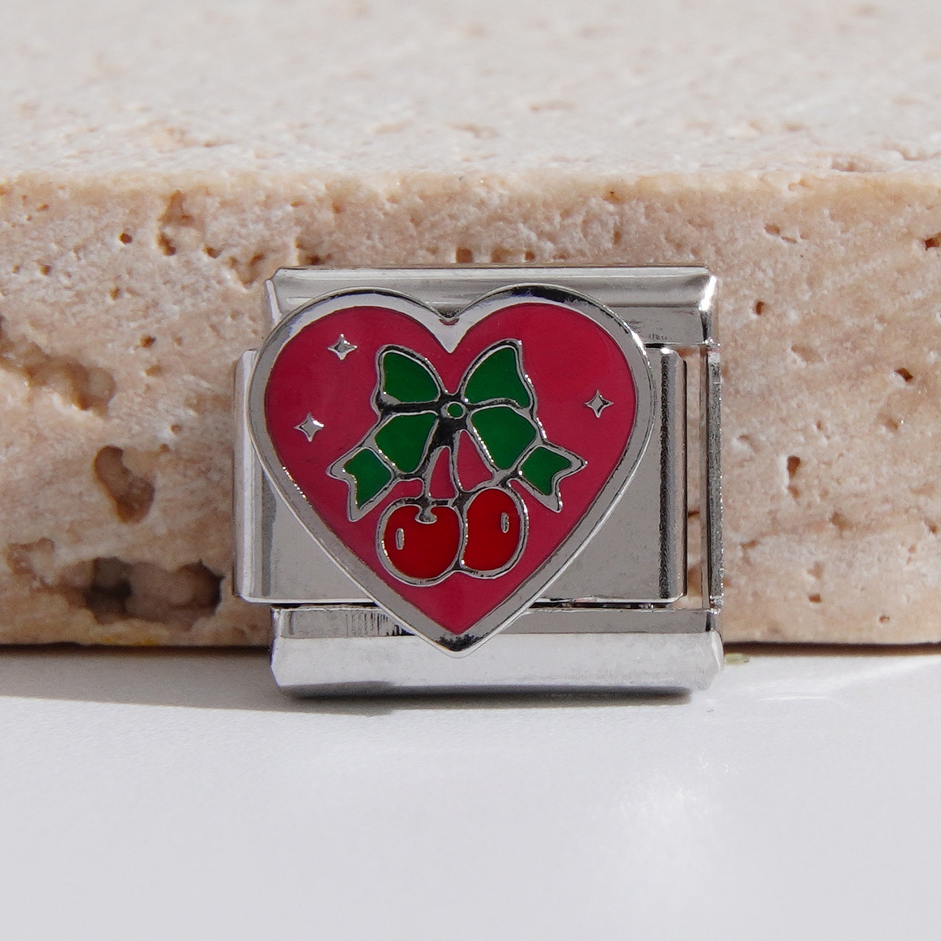 Wholesale Italian Charm Bracelet 9mm DIY Splicing Creative Pattern Stainless Steel Composable Bracelet