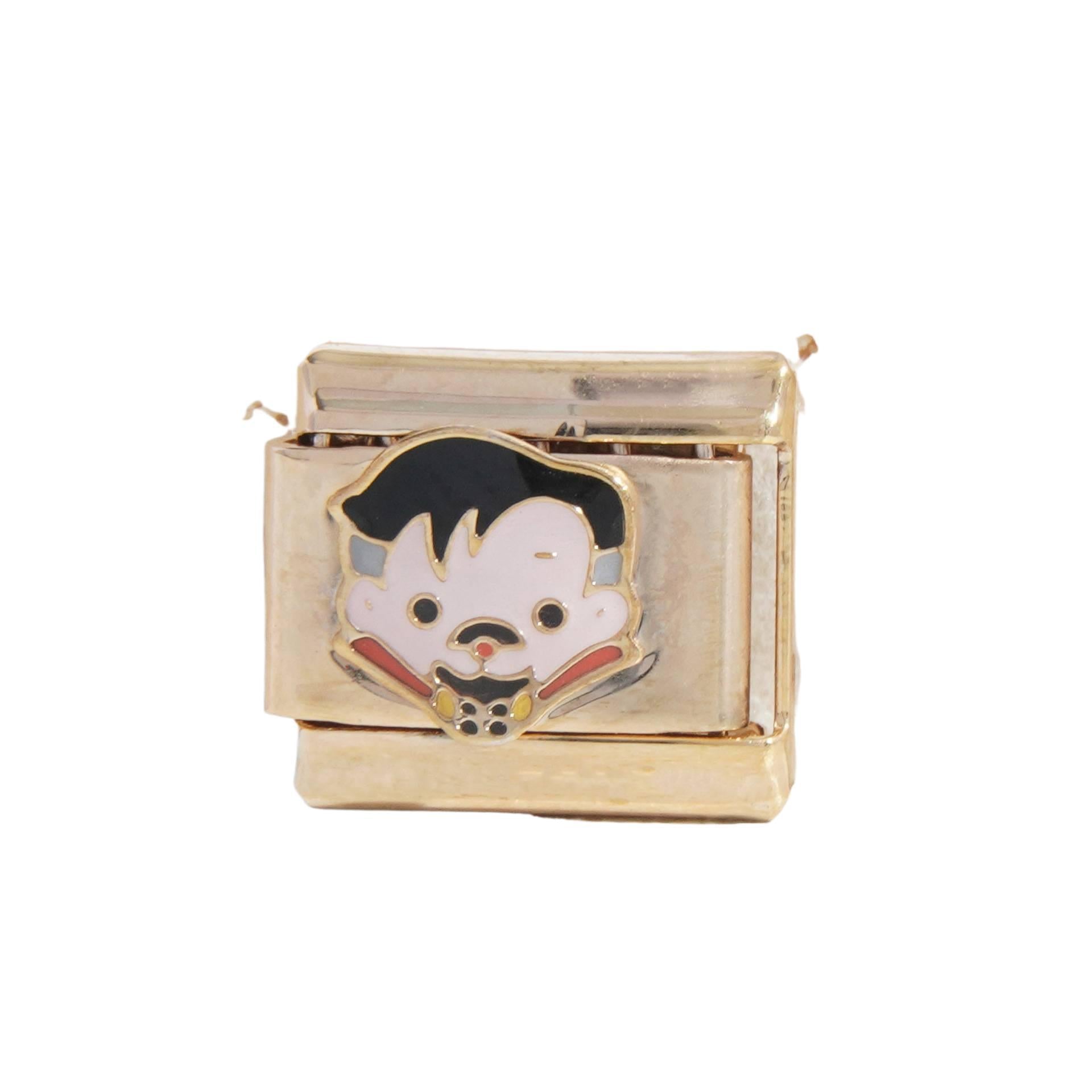 Wholesale Italian Charm Bracelet 9mm DIY Splicing Cute Creative Stainless Steel Composable Bracelet