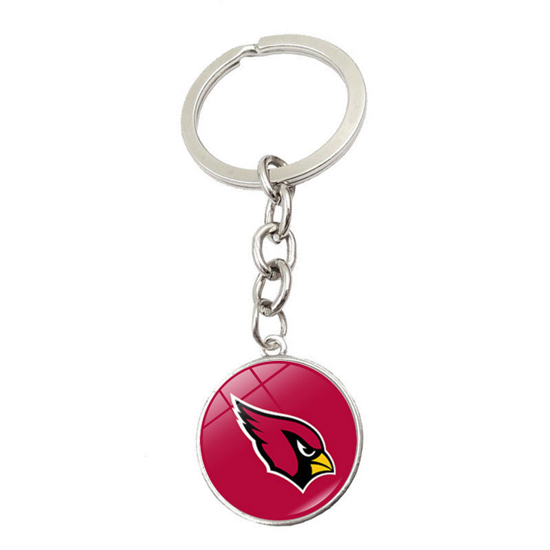 Wholesale Football Team Logo Keychain