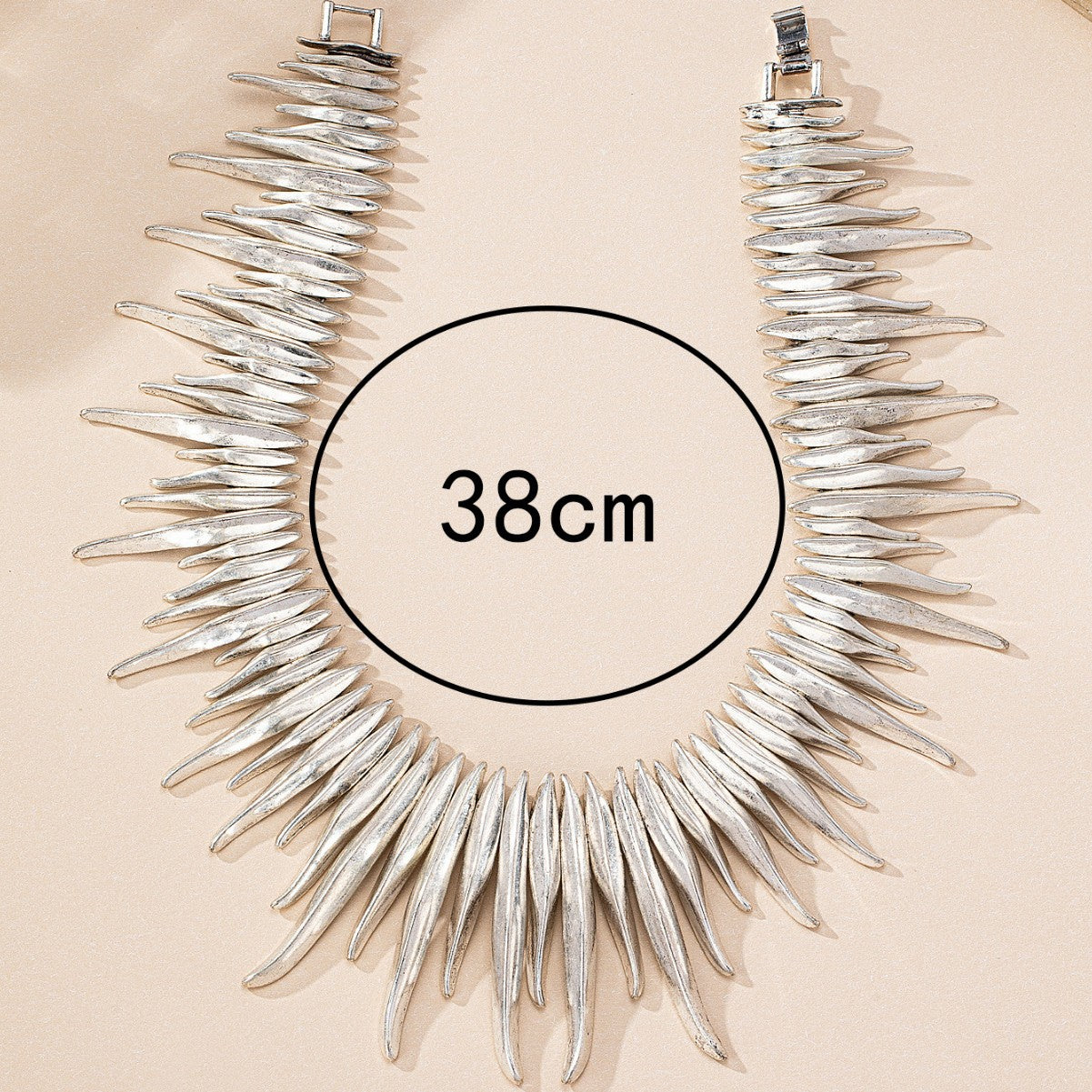 Wholesale  geometric irregular clavicle chain  necklace