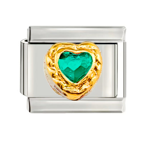 Wholesale  Italian Charm Starter Bracelets DIY square Single Section Creative Stainless Steel Composable Bracelet