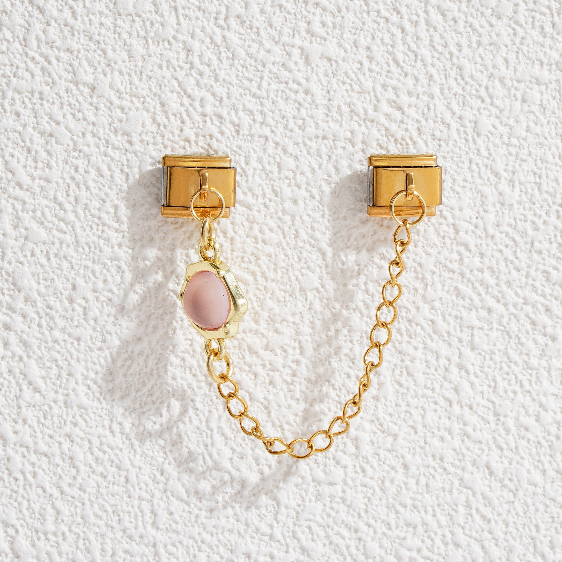 Wholesale 5pcs Italian Charm Bracelet 9mm DIY Splicing Evil Eye Pendant Stainless Steel Composable Bracelet