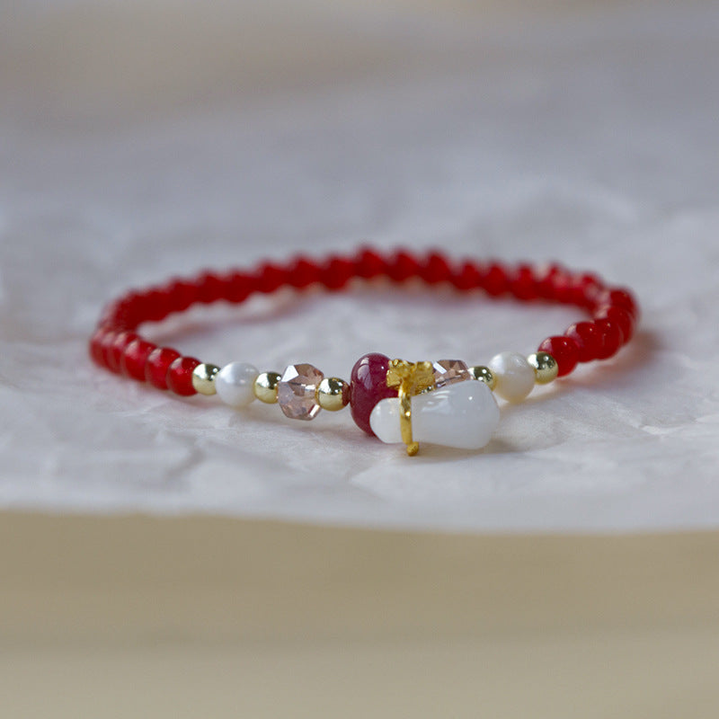 Wholesale Freshwater Pearl Colorfulful Bracelet