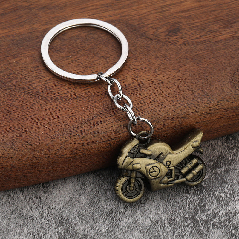 Wholesale  three-dimensional heavy motorcycle metal keychain