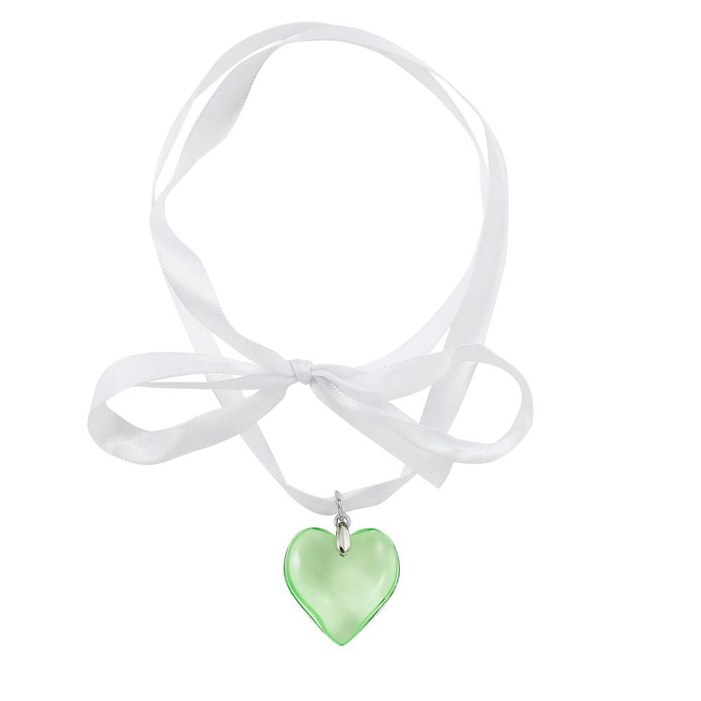 Wholesale double layer simple bow love necklace