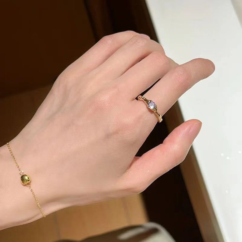 Wholesale Alloy  Unique Style Accessible Butterfly Ring