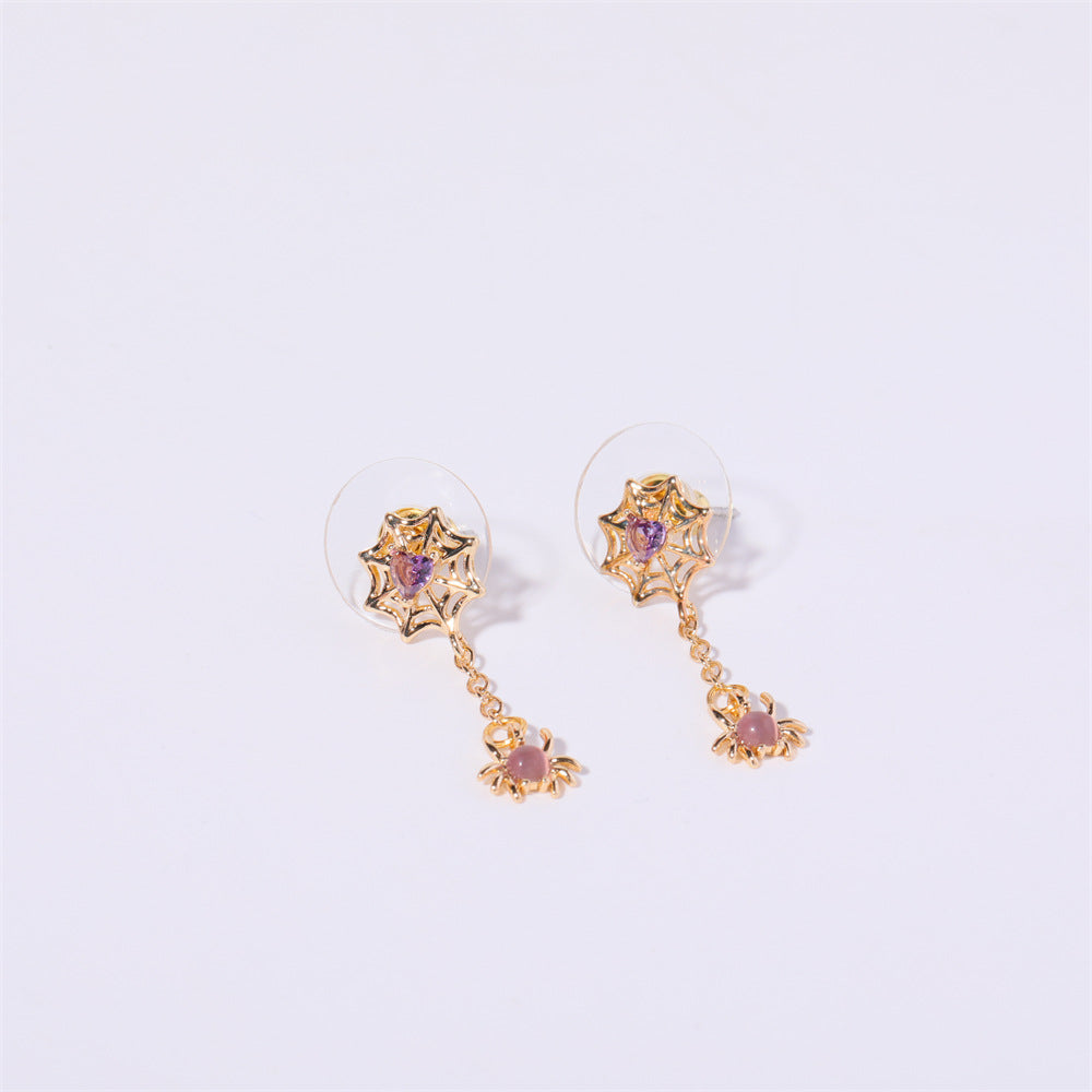 Wholesale Halloween Demon Spider Earrings ACC-ES-XuanChi001