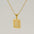 Wholesale 18K stainless steel hollow 26 English letter necklace